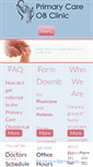 Mobile Screenshot of primarycareobclinic.com